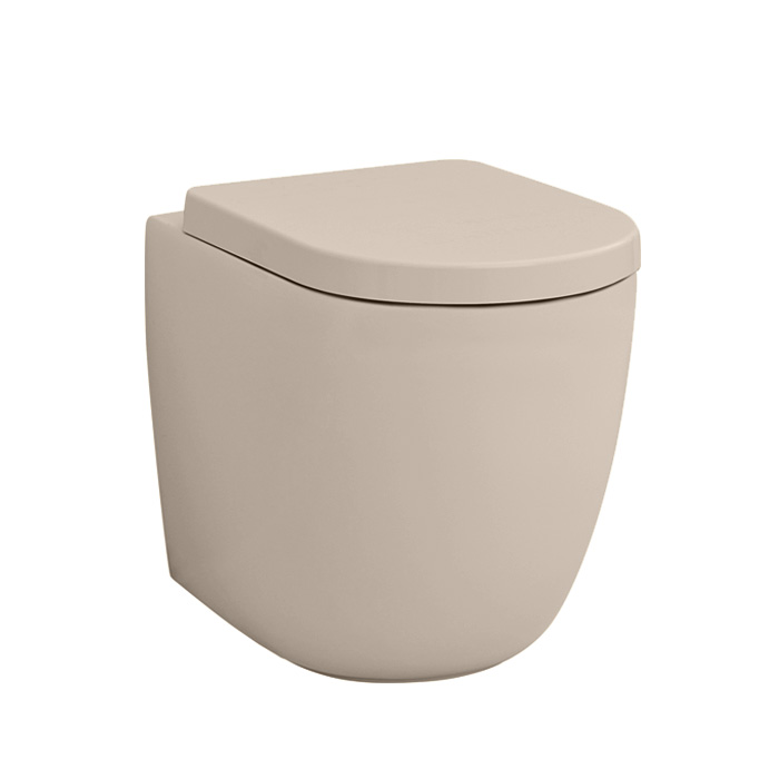 ArtCeram File 2.0 Унитаз напольный безободковый 37x52 см, цвет: brown matera FLV005 41 00