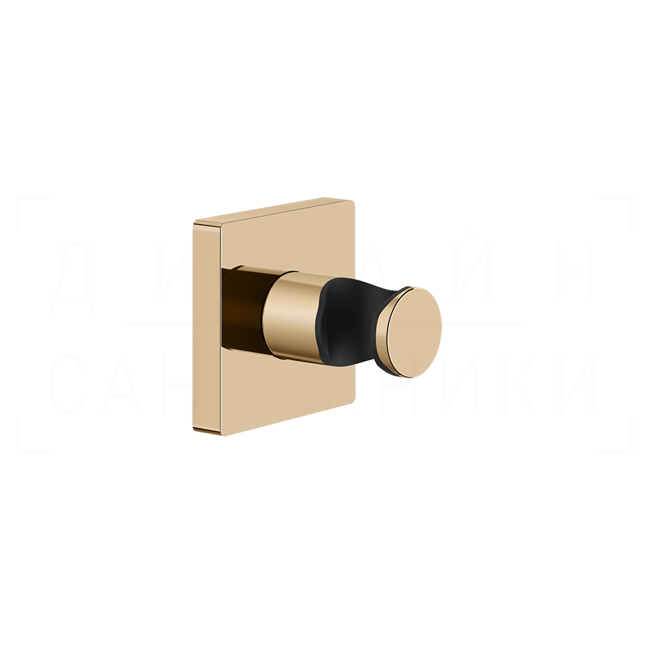 Gessi Rilievo Держатель для ручного душа неподвижный, цвет: warm bronze PVD 59157#735