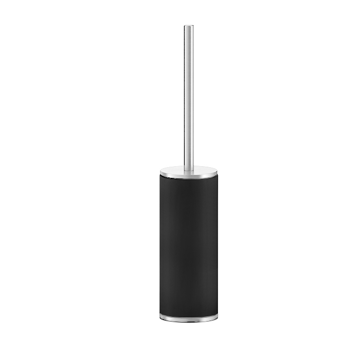 Gessi Inciso Ершик для унитаза напольный с черной колбой, цвет: chrome 58544#031