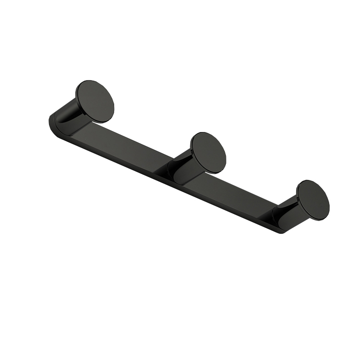 Colombo Design Mini Крючок, подвесной, тройной, цвет: matt graphite CD117.GM