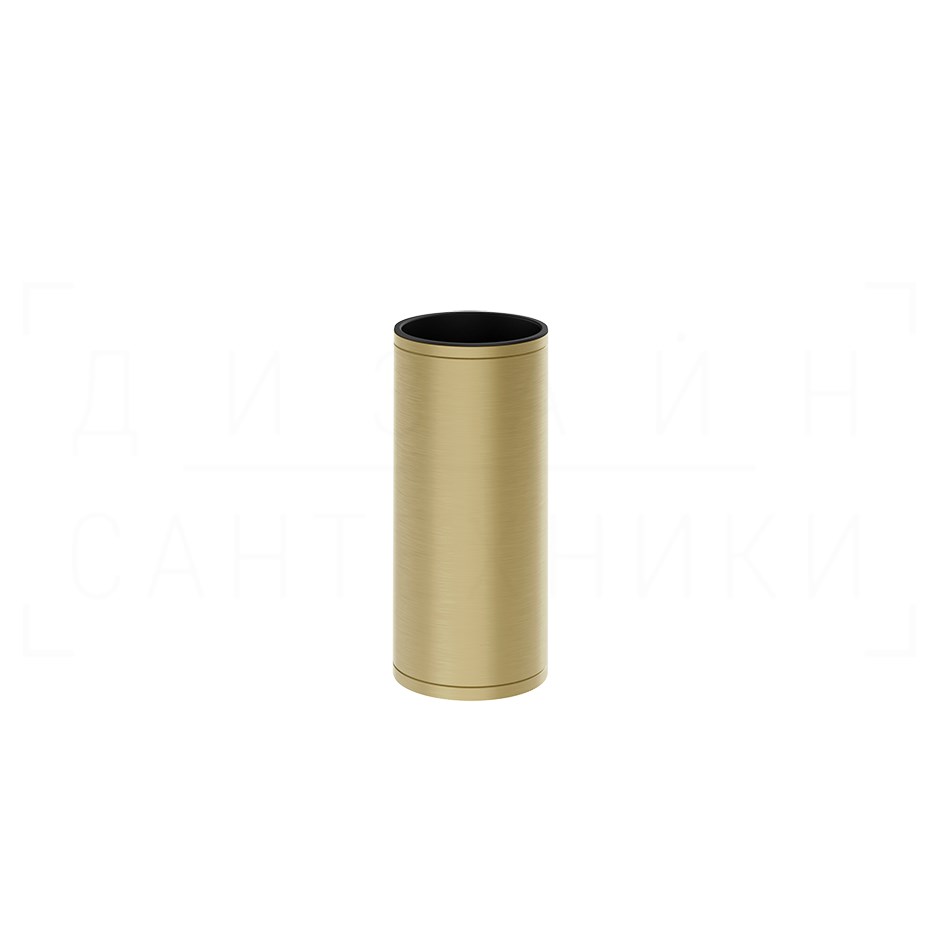 Gessi Pelle Стакан настольный, латунный, цвет: brushed brass PVD 78531#727