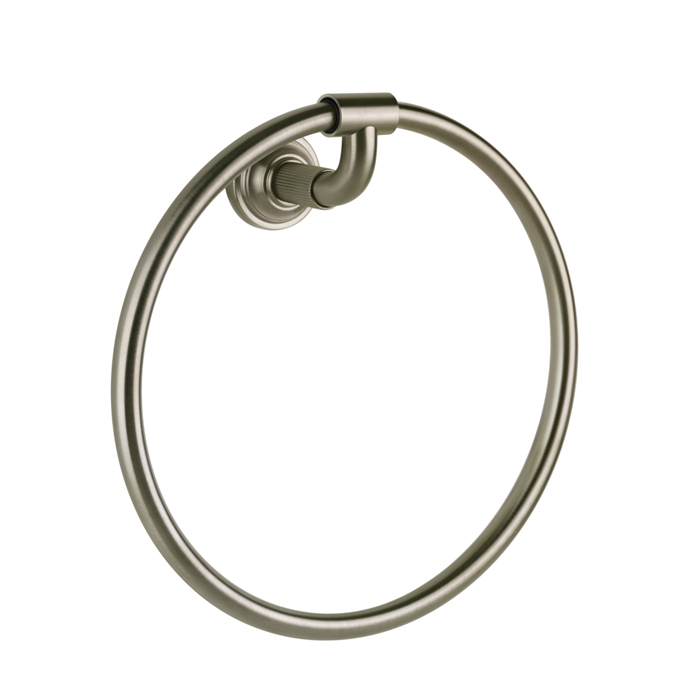 Gessi Venti20 Полотенцедержатель кольцо d22,2 см, подвесной, цвет: finox brushed nickel 65509#149