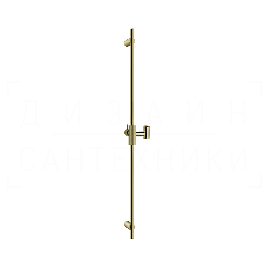 Gessi Anello Душевая штанга 90 см, с держателем для лейки, цвет: brass PVD 63485#710