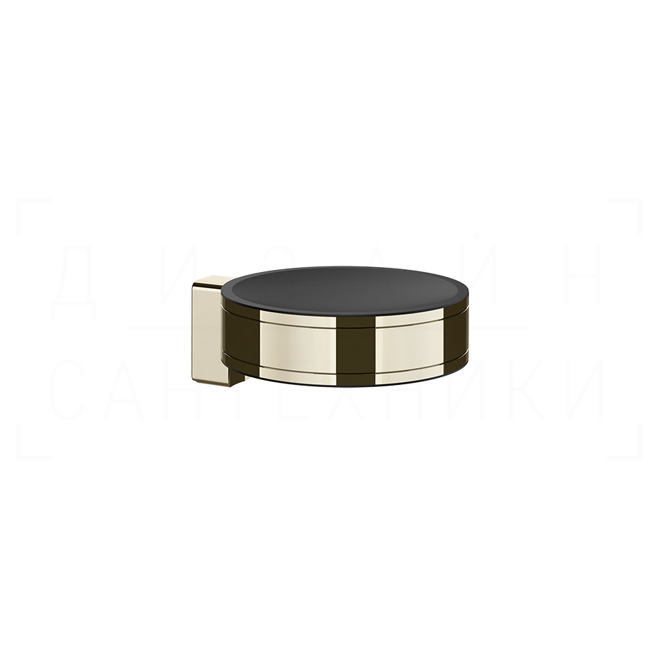 Gessi Pelle Мыльница с керамической чашей, подвесная, цвет: nickel PVD 78501#720