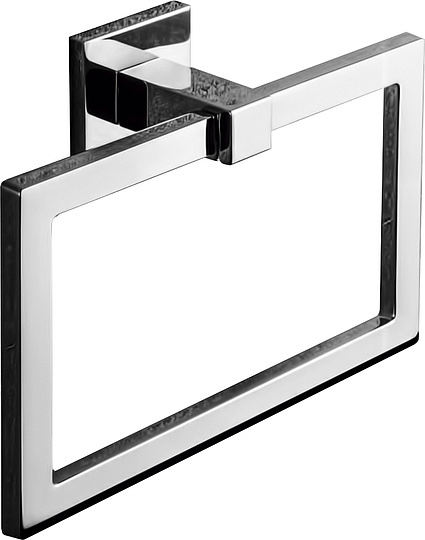 Colombo Design BasicQ Полотенцедержатель кольцо 19,4х13,7см, подвесной, цвет: chrome B3731.CR