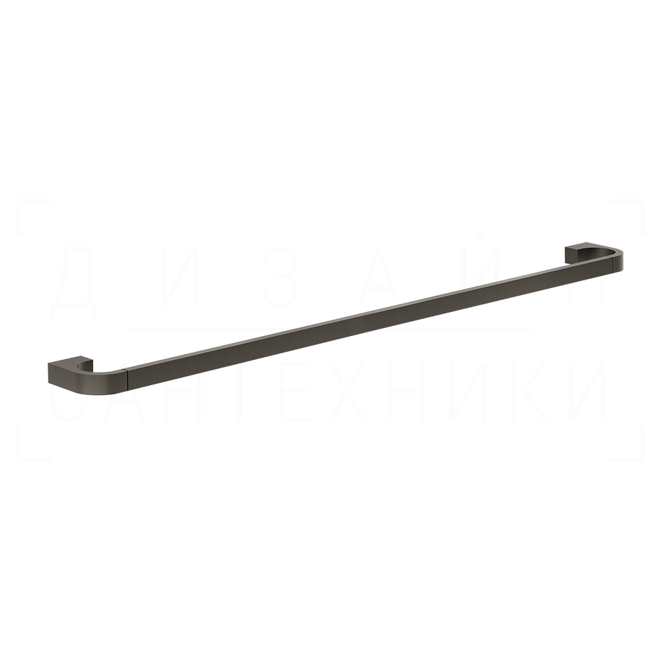 Gessi Perle Полотенцедержатель 63,5 см, подвесной, цвет: black metal brushed PVD 74914#707