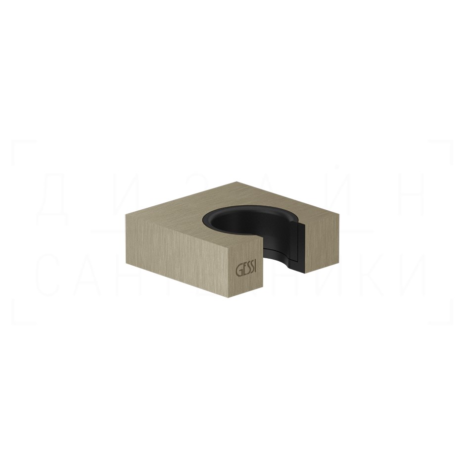 Gessi Rettangolo Держатель для ручного душа неподвижный, цвет: finox brushed nickel 20157#149