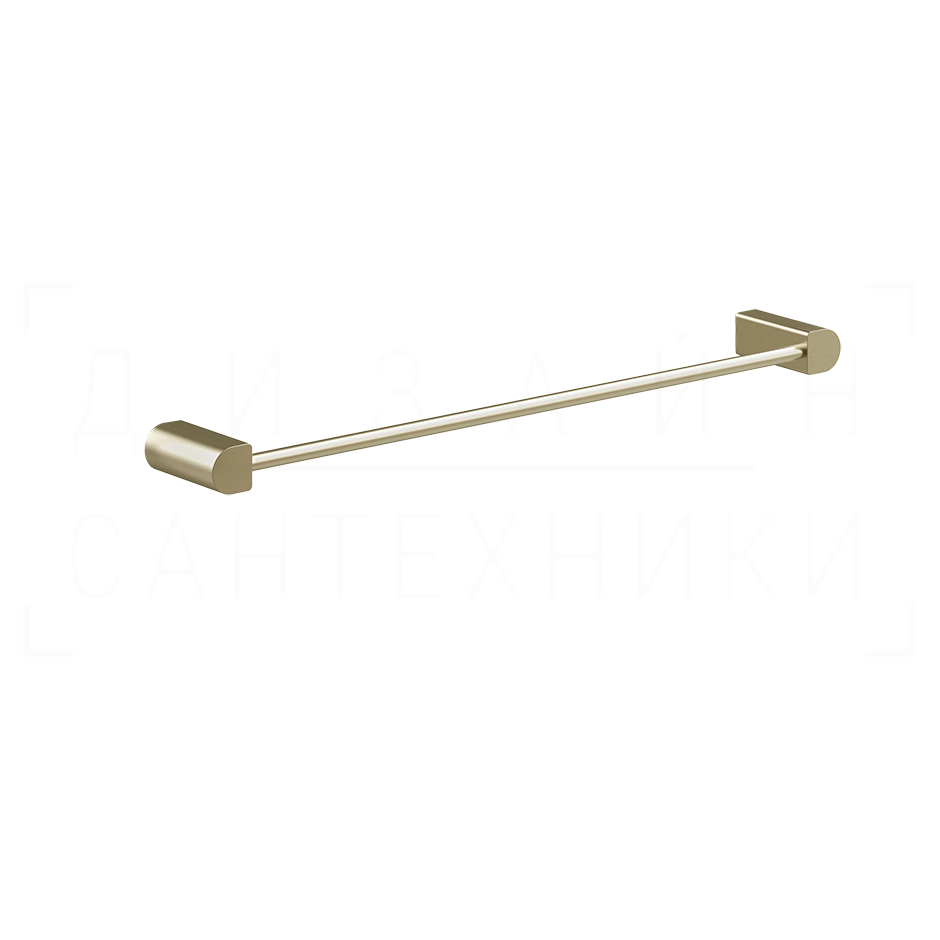 Gessi Rilievo Полотенцедержатель 62,8 см, подвесной, цвет: brushed brass PVD 59403#727