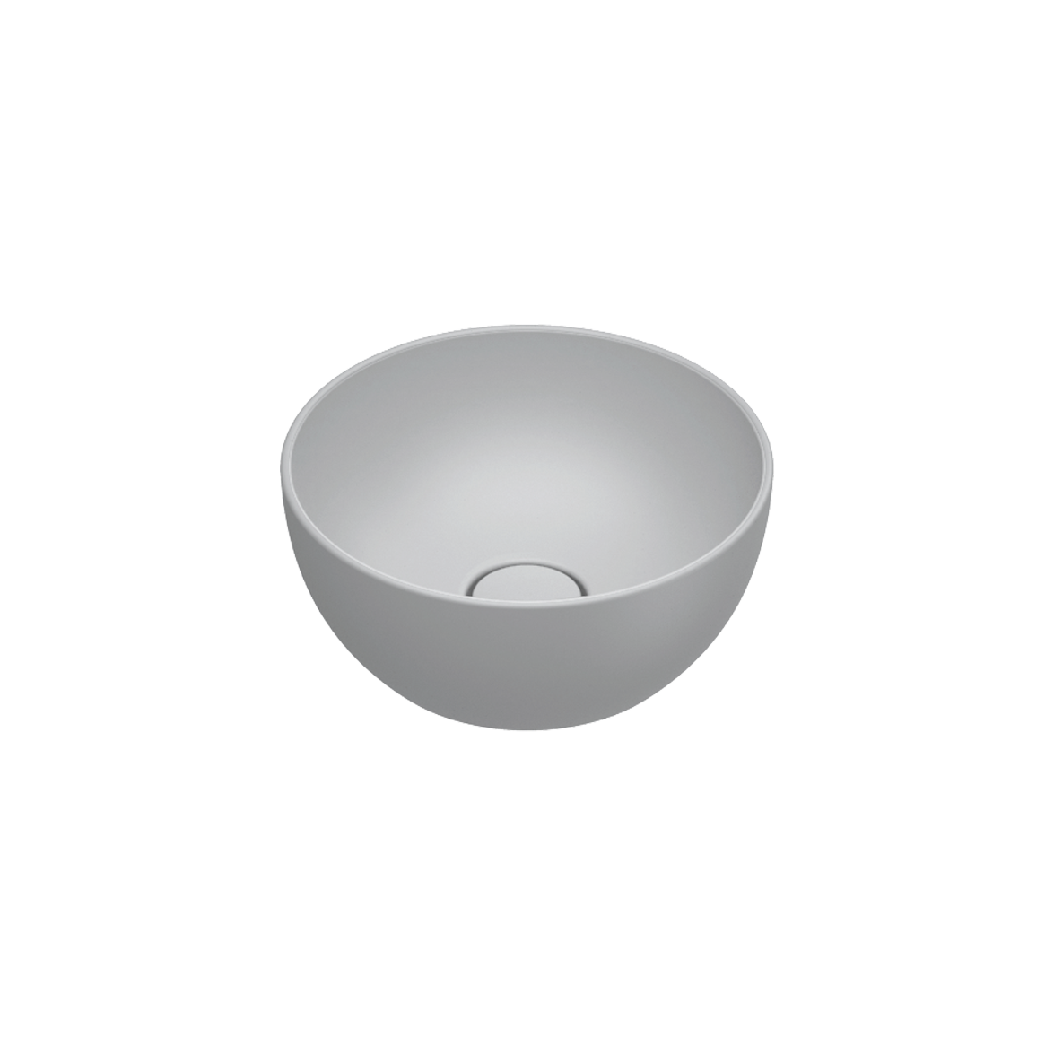 Catalano Sfera Раковина чаша d32x14h см, без перелива, покрытие Cataglaze, цвет: цемент матовый 0523320023