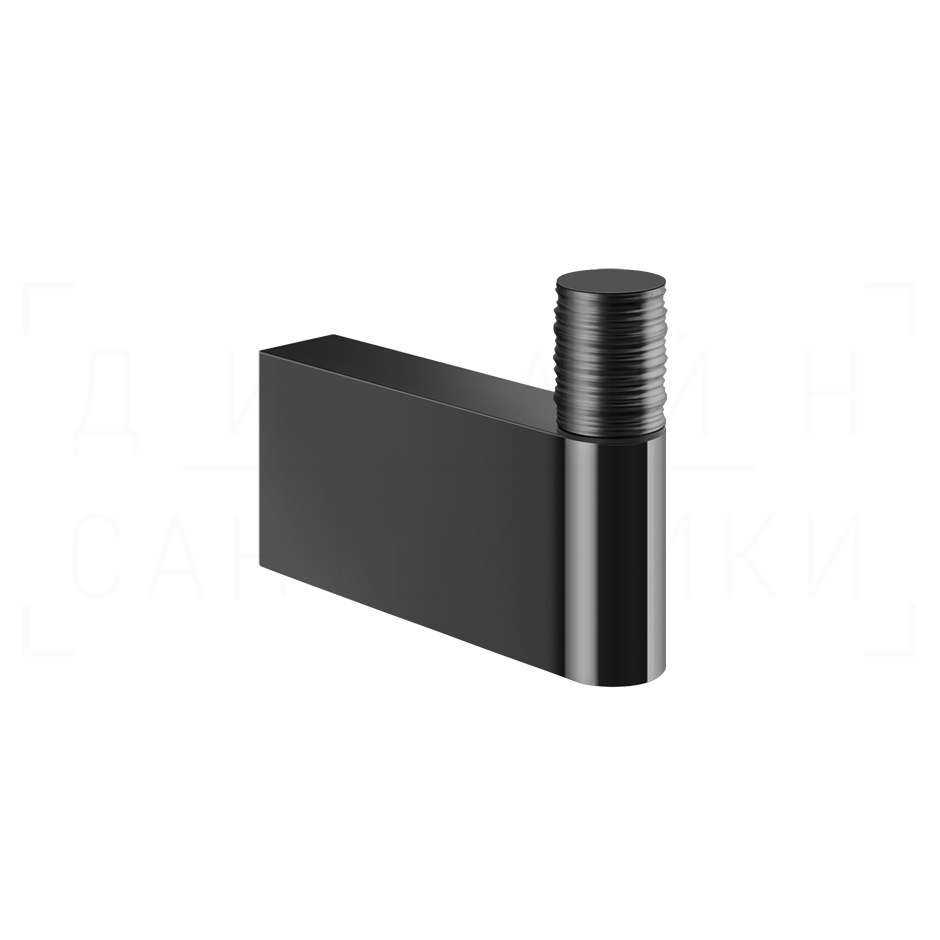 Gessi Habito Trame Крючок для полотенец одинарный, подвесной, цвет: black metal PVD 70323#706