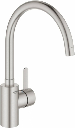 Grohe Eurosmart Cosmopolitan Смеситель для кухни, с поворотным изливом, цвет: суперсталь 32843DC2