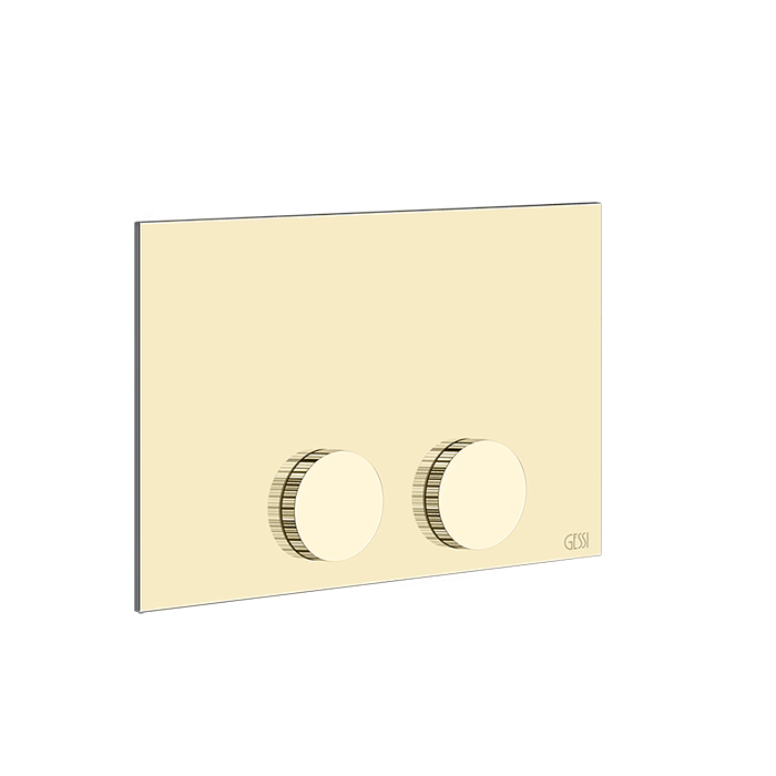 Gessi Ingranaggio Клавиша смыва двойная для инсталляции Tece, цвет: finox brushed nickel 54641#149
