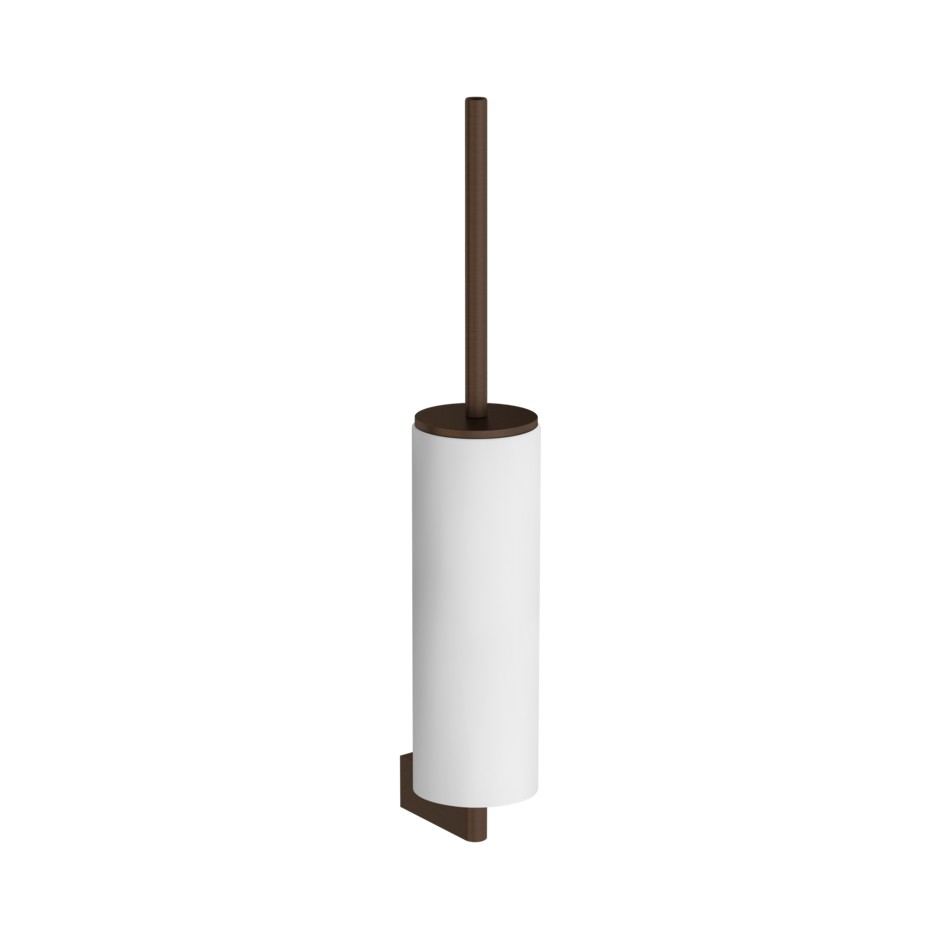 Gessi Origini Ершик для унитаза подвесой с керамической колбой, цвет: dark bronze 66419#845