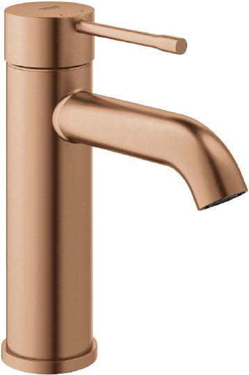 Grohe Essence New Смеситель для раковины, без д/к, длина излива 11,6 см, цвет: медь 23590DL1