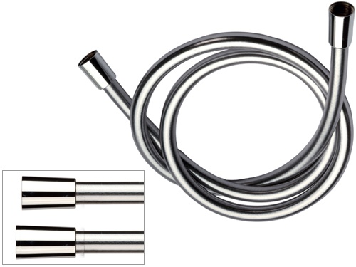 Remer Душевой шланг ПВХ 120 см, цвет: cromo 332CN2G120