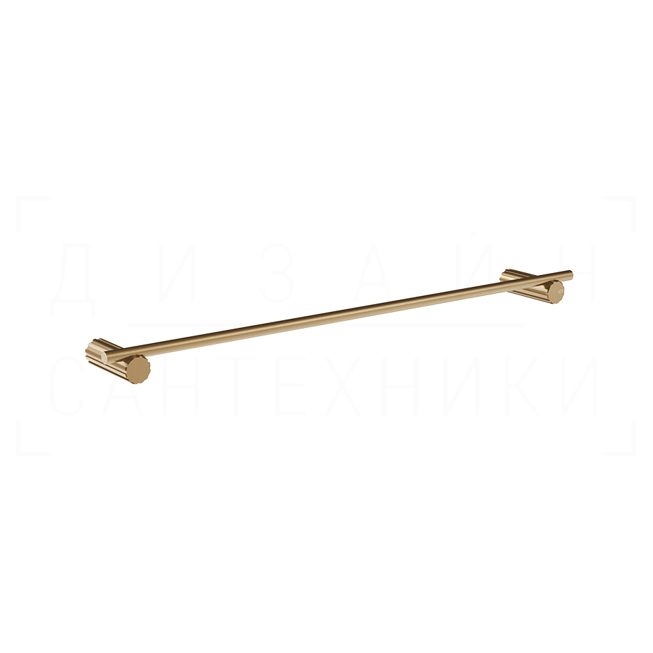 Gessi Incastri Полотенцедержатель 50 см, подвесной, цвет: warm bronze brushed PVD 75500#726