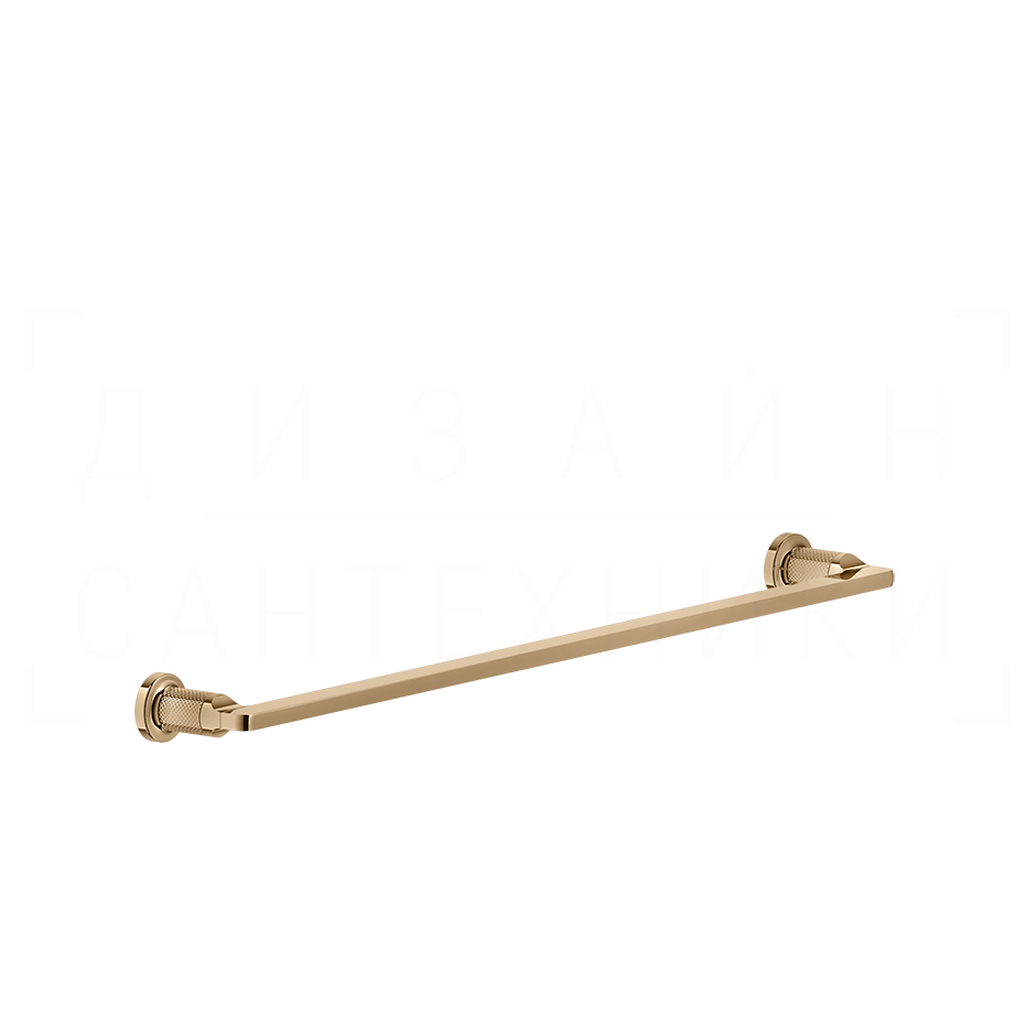 Gessi Inciso Полотенцедержатель 64,1 см, подвесной, цвет: warm bronze PVD 58503#735