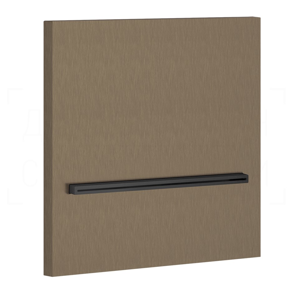 Gessi Cascata Излив настенный каскадный, цвет: coffee bronze brushed PVD 20295#761