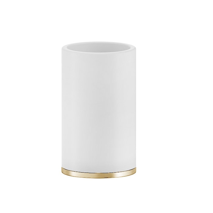 Gessi Inciso Стакан для зубных щеток настольный, керамический, цвет: gold PVD 58531#246