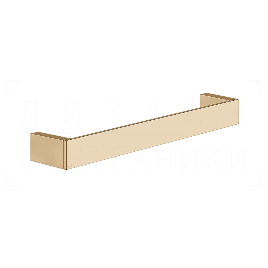 Gessi Inverso/Rettangolo Полотенцедержатель 31,5 см, подвесной, цвет: warm bronze PVD 20897#735