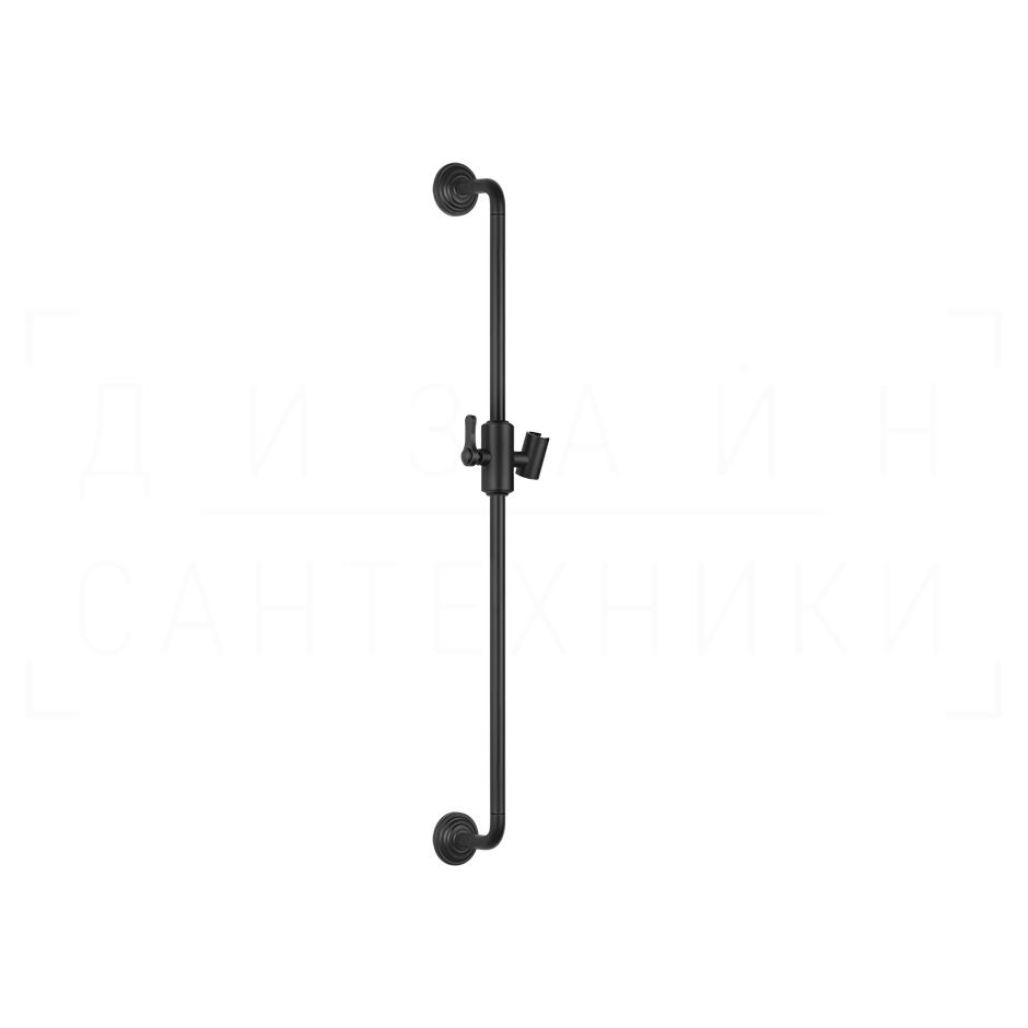 Gessi Venti20 Душевая штанга 86,5 см, с держателем для лейки, цвет: matte black 65145#299