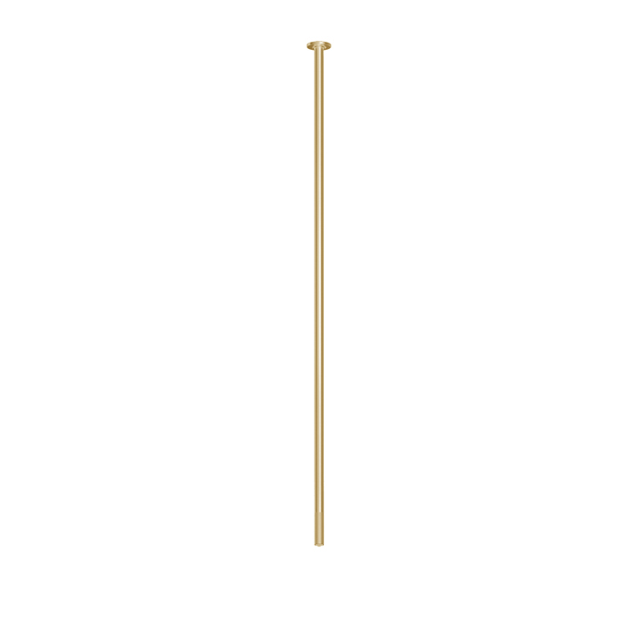 Gessi Inciso Излив потолочный, высота под заказ, цвет: gold PVD 58299#246