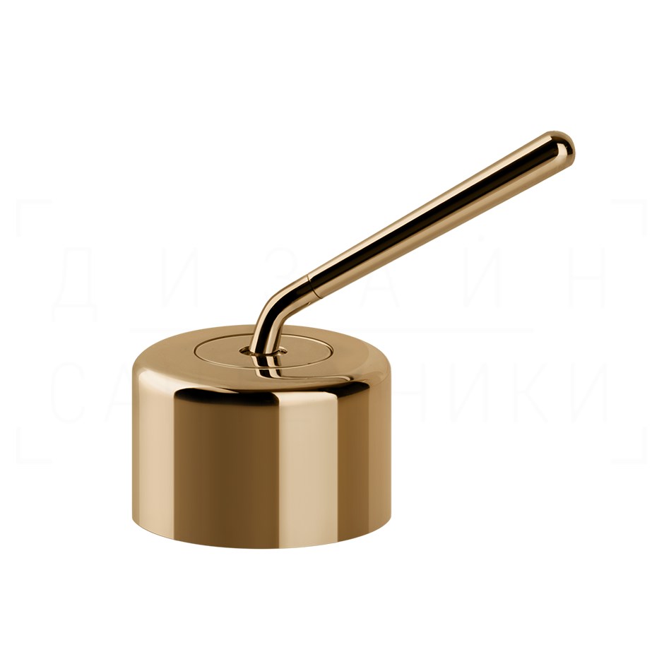 Gessi Goccia Смеситель для раковины, без излива и донного клапана, цвет: warm bronze PVD 33700#735