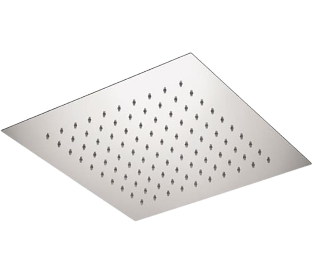 Remer Верхний душ встраиваемый в потолок 34x34 см, 1 режим, цвет: cromo 357EFS34