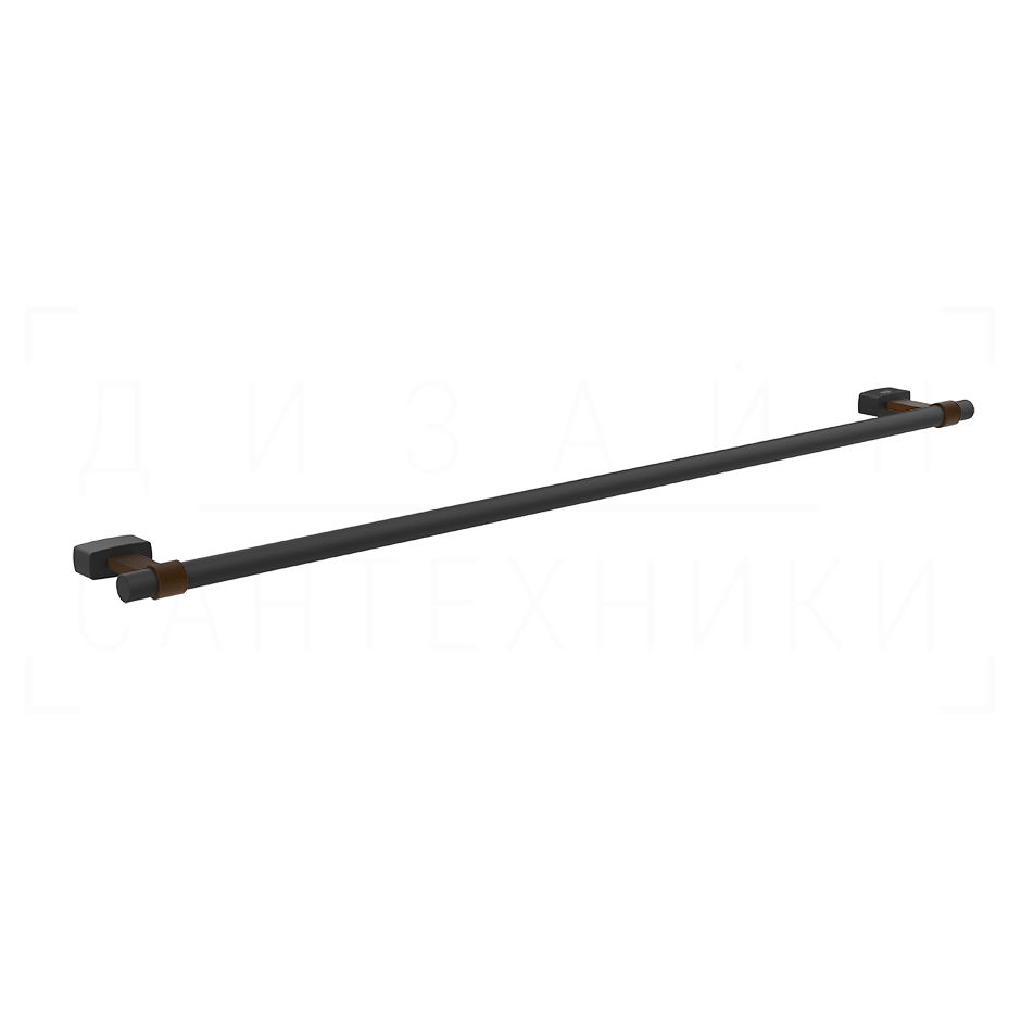 Gessi Jacqueline Полотенцедержатель 64,7 см, подвесной, цвет: matte black 77504#299