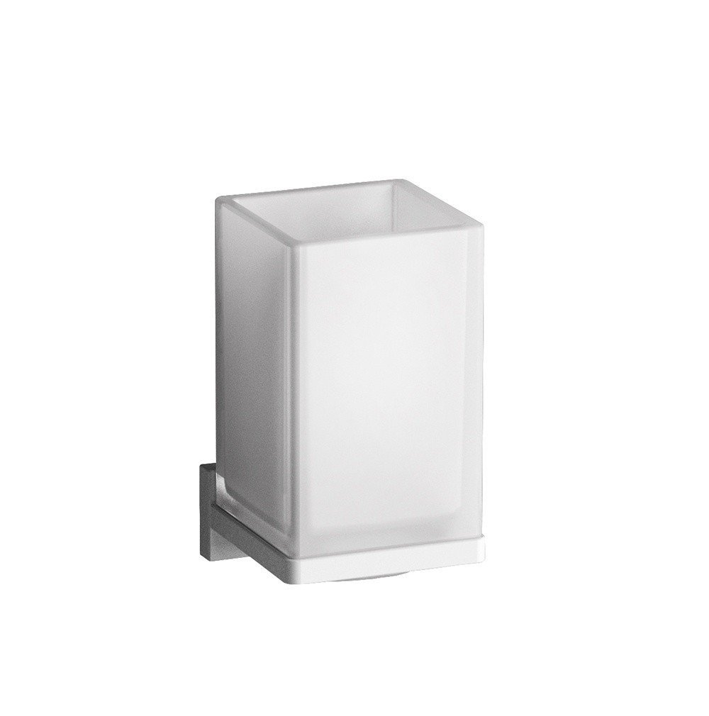 Colombo Design Look Стакан подвесной, матовое стекло, латунь, цвет: matt white B1602.BM-VAN