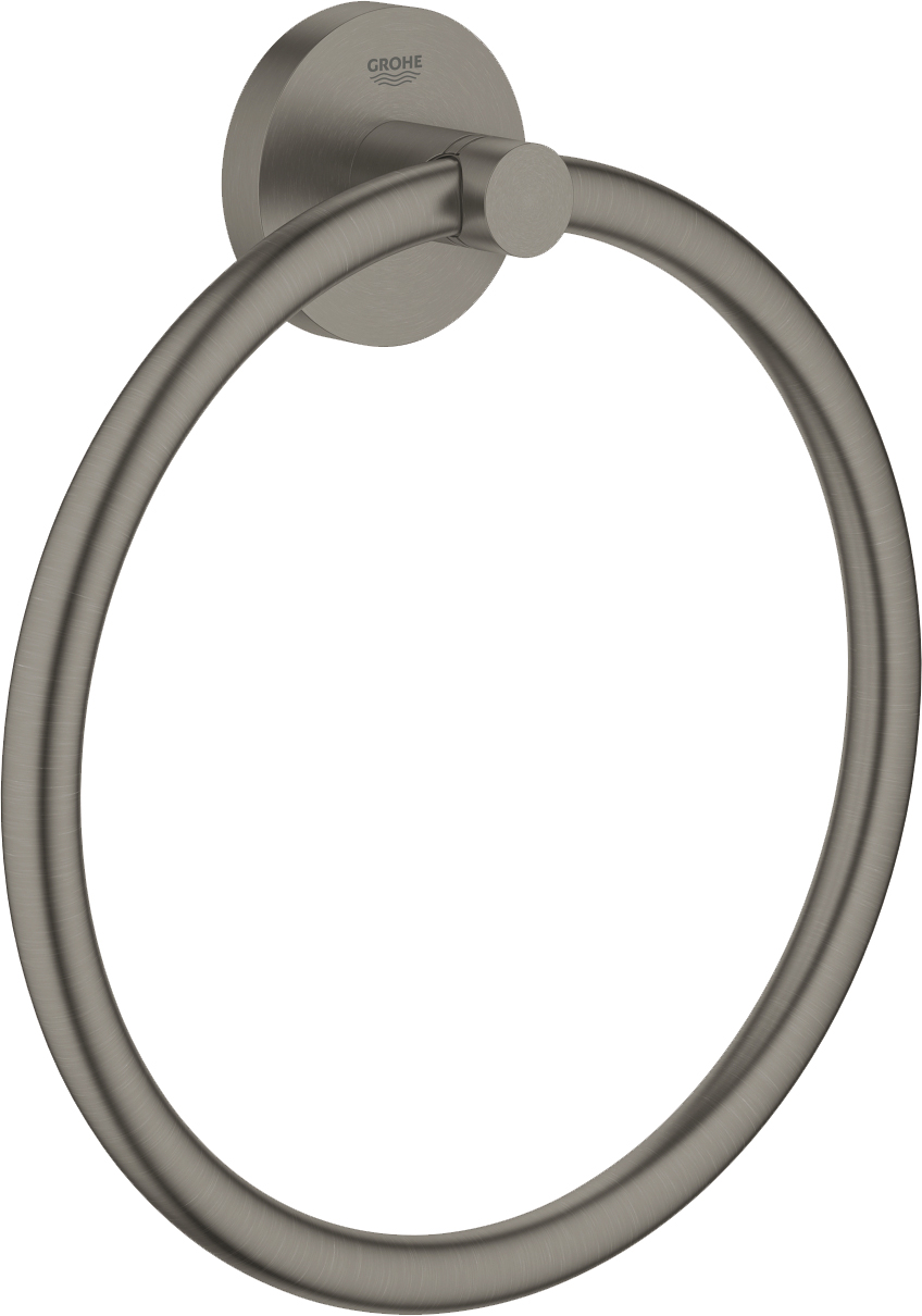 Grohe Essentials Полотенцедержатель 18 см, цвет: темный графит, матовый 40365AL1
