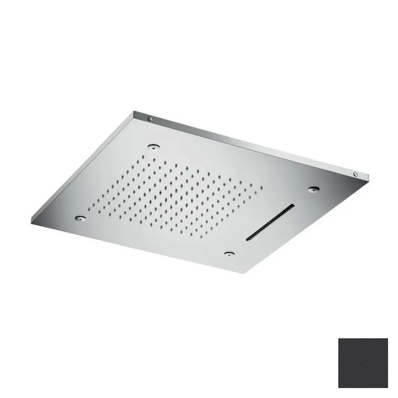 Almar Square 500 Потолочный душ 49,6х49,6 см, встраиваемый, 3 режима, цвет: matt black E044140.MB