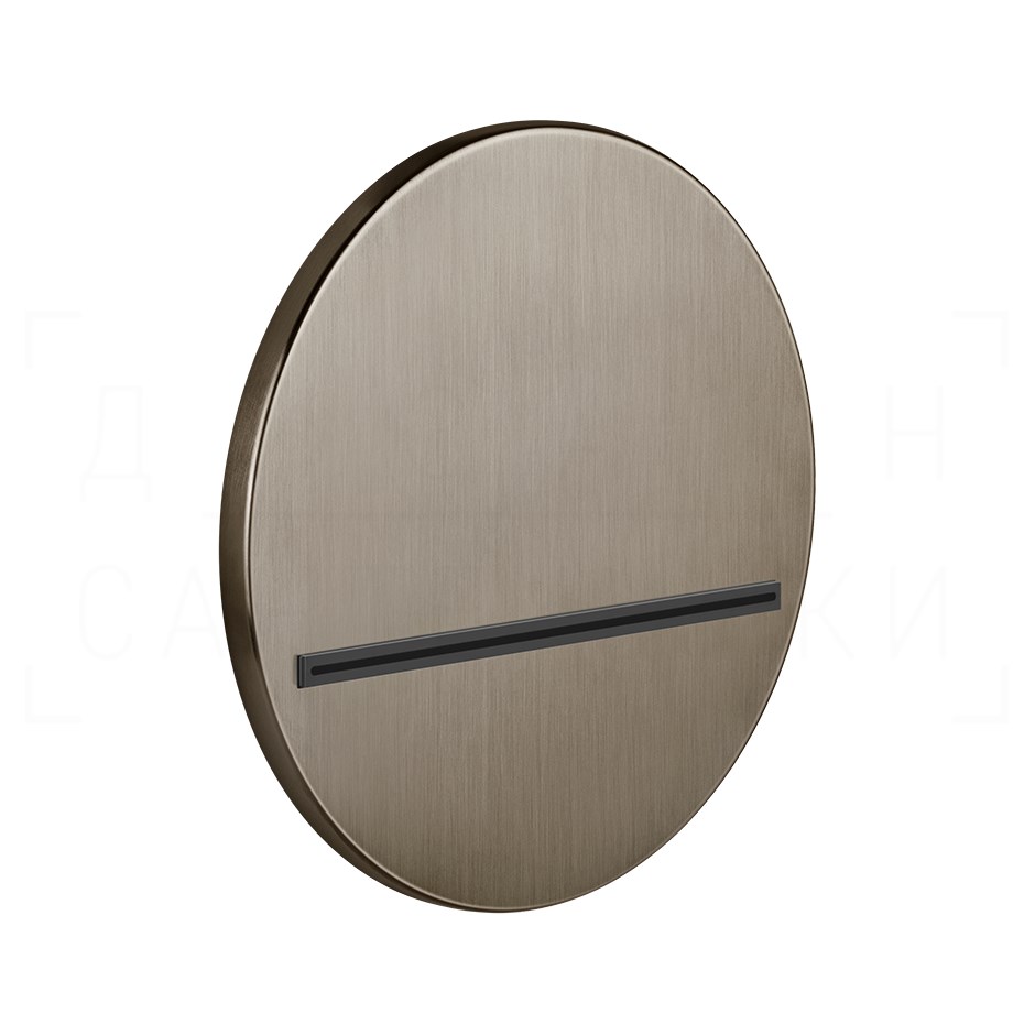 Gessi Venti20 Излив настенный каскадный, цвет: coffee bronze brushed PVD 65295#761