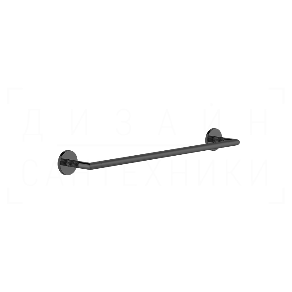 Gessi Ingranaggio Полотенцедержатель 50 см, подвесной, цвет: black metal PVD 63900#706