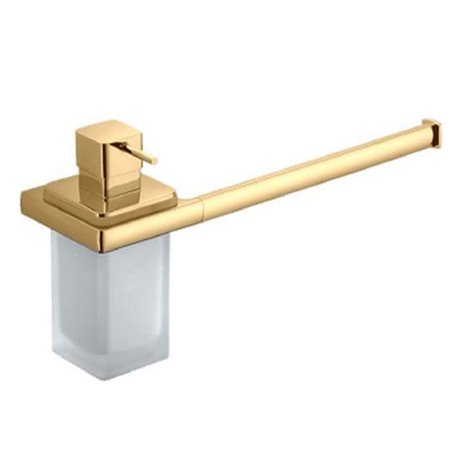 Colombo Design Lulu Полотенцедержатель с дозатором 32,5см, цвет: gold B6274.HPS-VAN