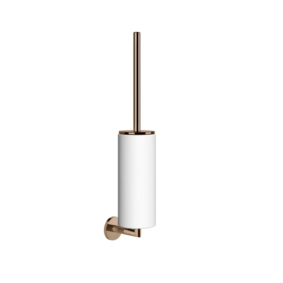 Gessi Anello Ершик для унитаза подвесной с композитной колбой, цвет: copper PVD 63719#030