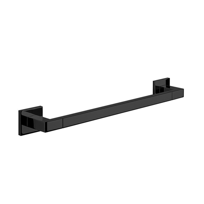 Colombo Design Basic Q Полотенцедержатель 41 см, подвесной, цвет: matt black B3709.NM