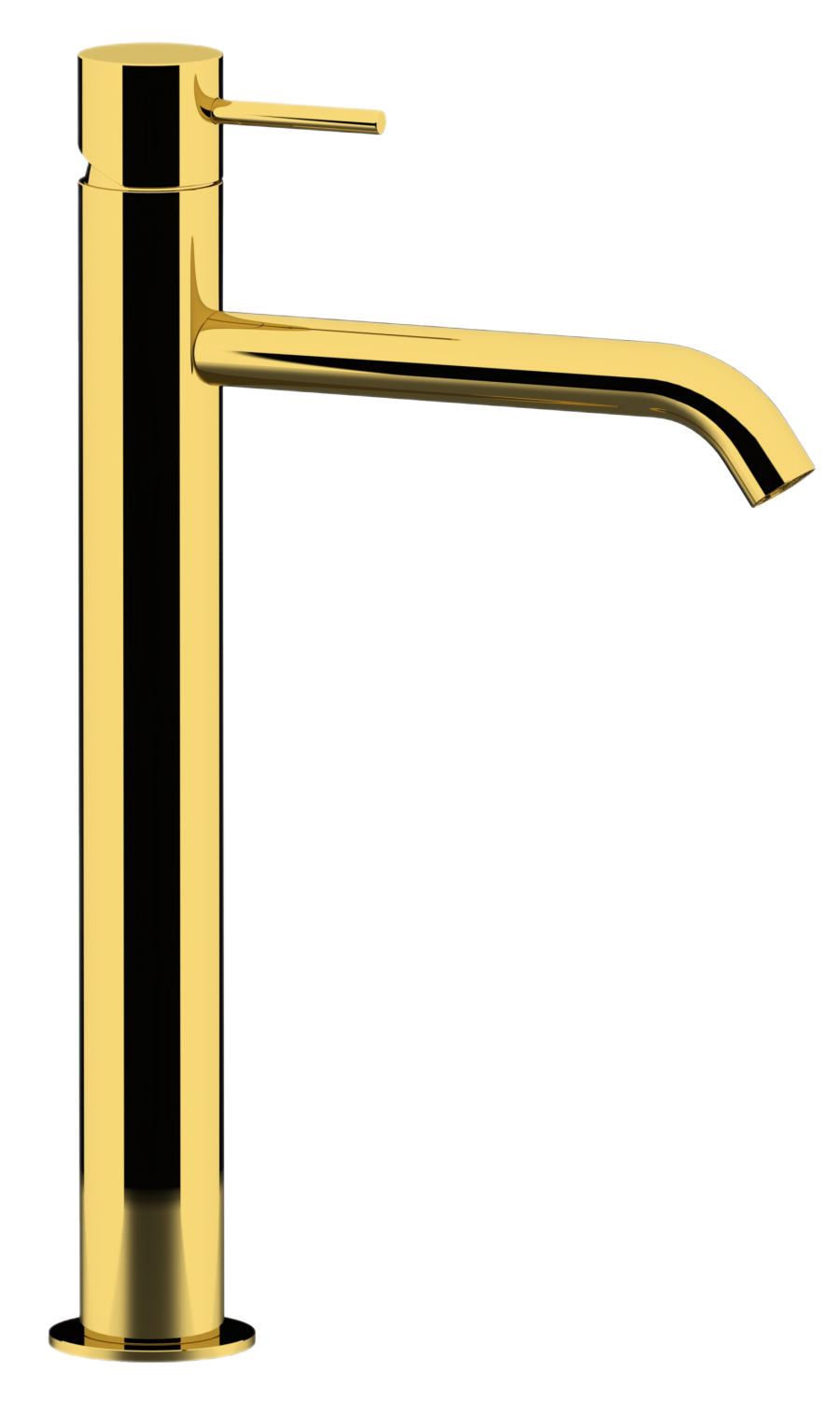 Remer X Style Смеситель для раковины, без донного клапана, высота излива 22 см, цвет: oro lucido X11LXLDO
