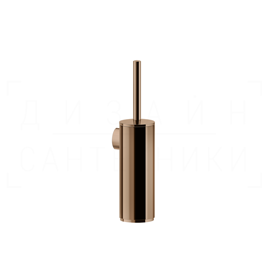Gessi Rilievo Ершик для унитаза подвесной, с латунной колбой, цвет: copper PVD 59519#030
