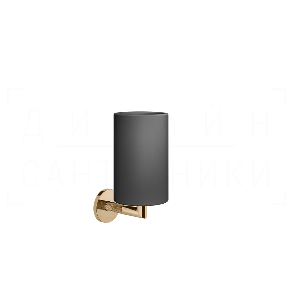 Gessi Anello Стакан подвесной, керамический Neolite, цвет: warm bronze PVD 63708#735