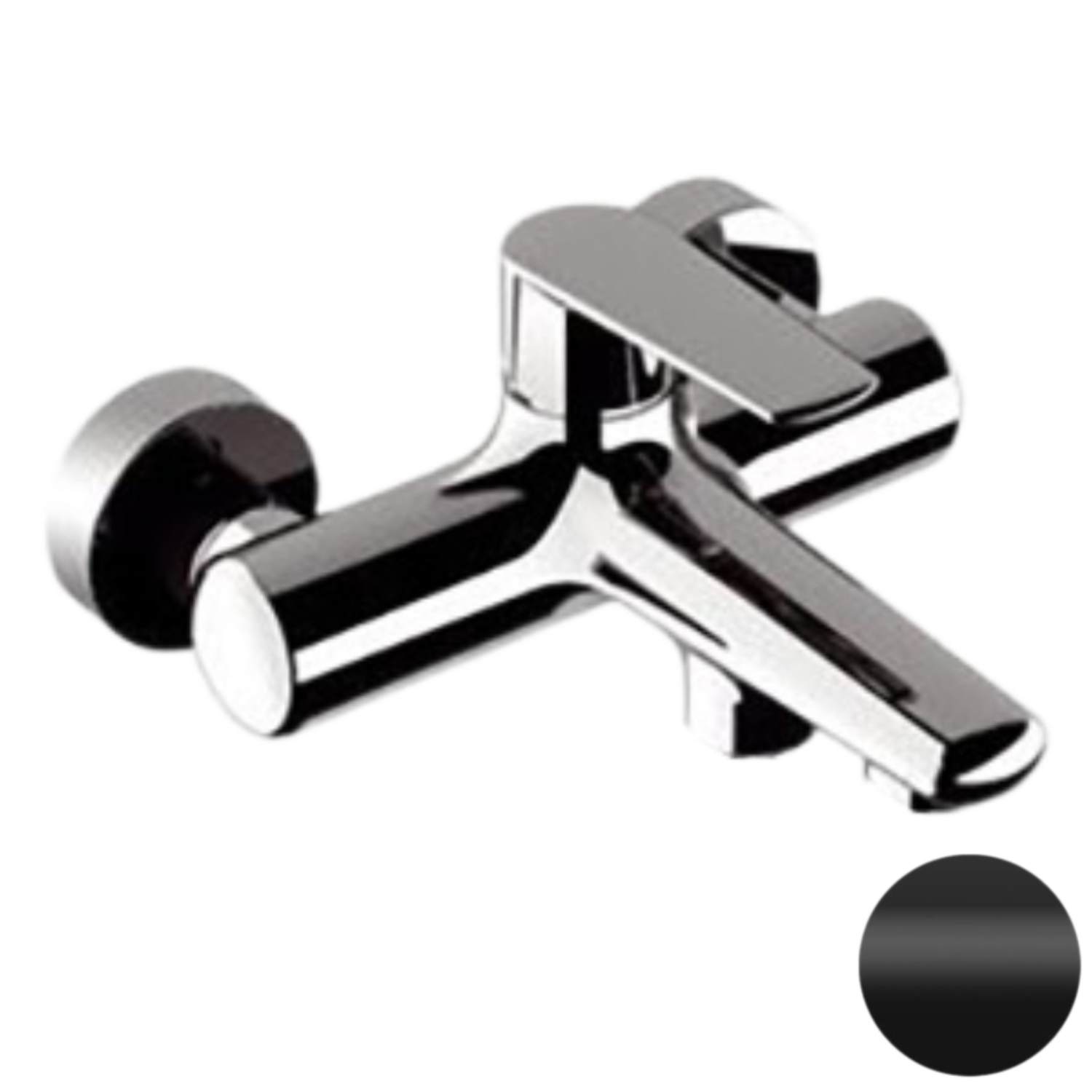 Remer Vanity Смеситель для ванны с душем, цвет: nero opaco V05NO