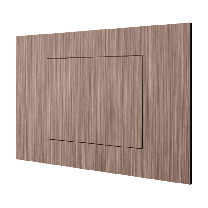 Almar WC Plate Кнопка смыва для бачка, цвет: brushed copper E330001.CO