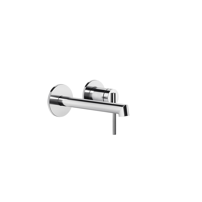Gessi Ingranaggio Смеситель настенный, излив 14,9-16,9 см, цвет: хром 63581#031
