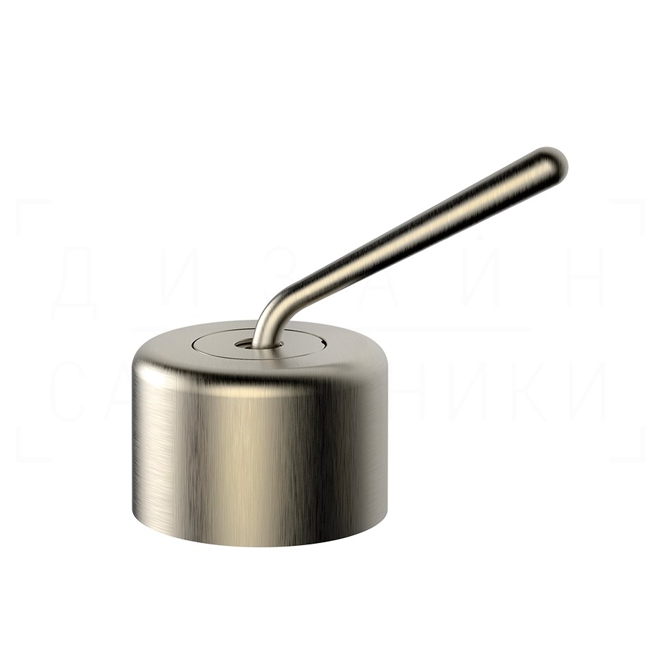 Gessi Goccia Смеситель для раковины, без излива и донного клапана, цвет: finox brushed nickel 33700#149