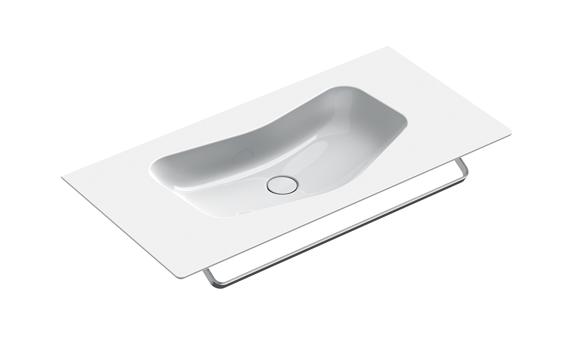 Catalano Comfort Раковина подвесная 100x50x13,5h см, без перелива, покр Cataglaze цвет: белый глянц. 1100ED00