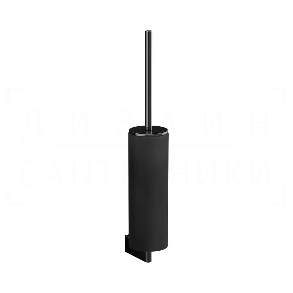 Gessi Origini Ершик для унитаза подвесной, с кермической колбой Neolite, цвет: black/black metal PVD 66420#706