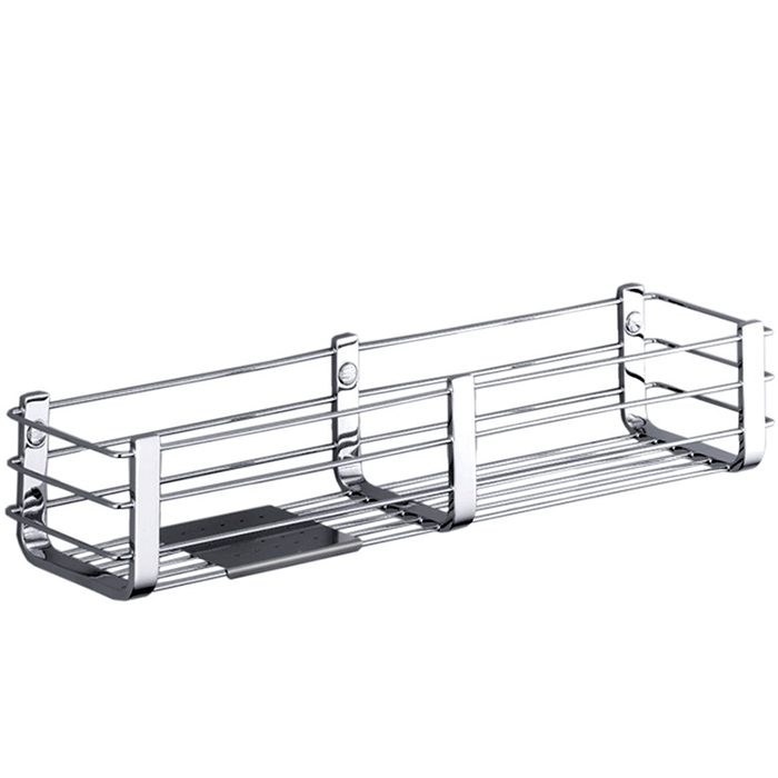 Colombo Design Angolari Полка металлическая 44х11 см, подвесная, цвет: stainless steel B9633.HPS1