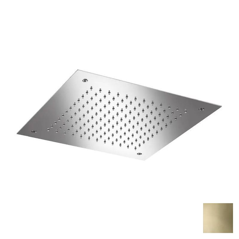 Almar Square 380 Потолочный душ 38х38 см, встраиваемый, 1 режим, цвет: PVD polished gold E044046.GO
