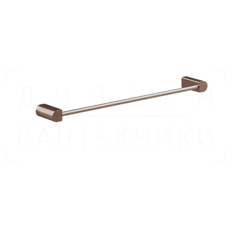 Gessi Rilievo Полотенцедержатель 62,8 см, подвесной, цвет: copper brushed PVD 59403#708