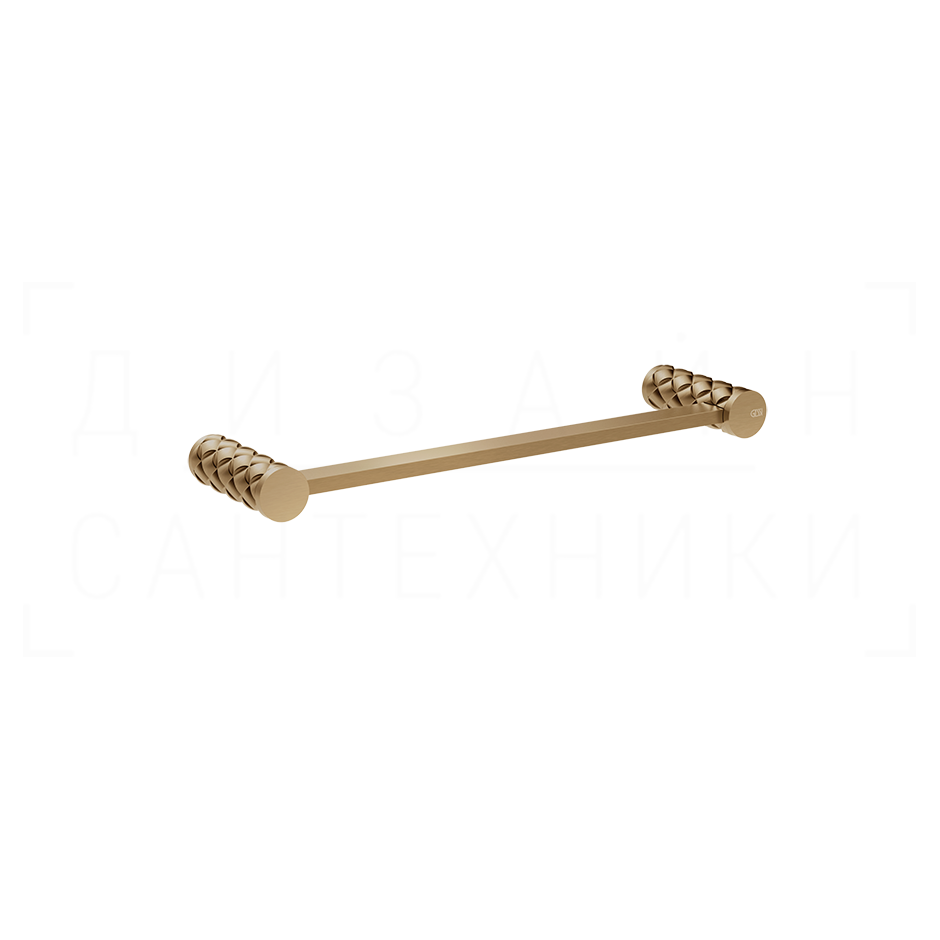 Gessi Pelle Полотенцедержатель 32,8 см, подвесной, цвет: warm bronze brushed PVD 78597#726